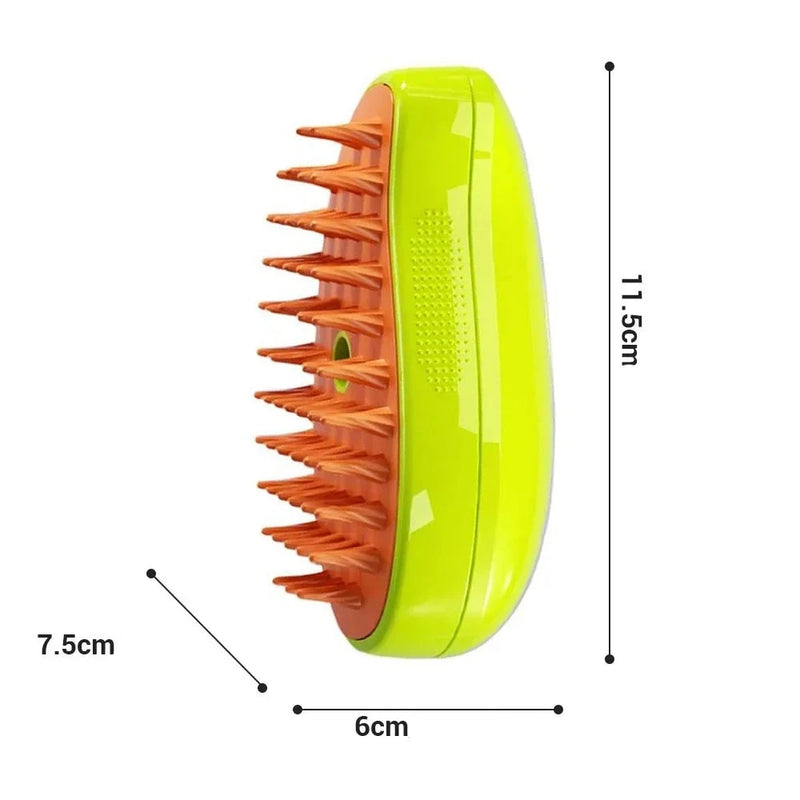Escova de vapor para cães e gatos